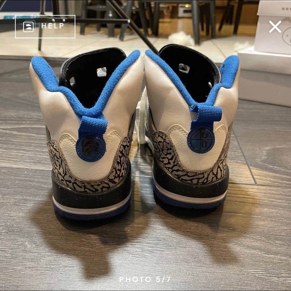 Jordan Spiz’ike GS Sport Blue - Picture 8 of 8